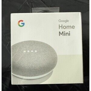 Google Home Mini Smart Speaker with Google Assistant - Chalk NEW - SEALED IN BOX